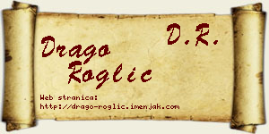 Drago Roglić vizit kartica